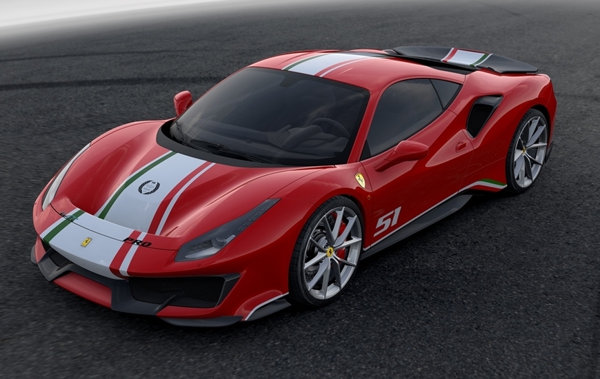 The 488 Pista "Piloti Ferrari"